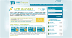 Desktop Screenshot of depotnumerique.com