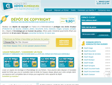 Tablet Screenshot of depotnumerique.com